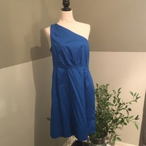 One Shoulder J. Crew Dress